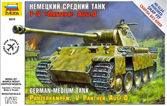 Zvezda - Pz.Kpfw. V Panther Ausf.D